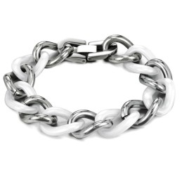 Bracciale In Ceramica Di Tungsteno Bianco Con Qualità E Quantità Garantite