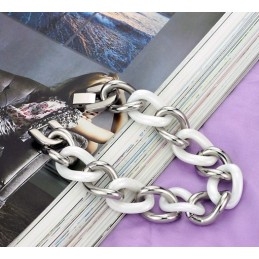 Bracciale In Ceramica Di Tungsteno Bianco Con Qualità E Quantità Garantite