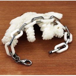 Bracciale In Ceramica Di Tungsteno Bianco Da Donna Di Eccellente Qualità