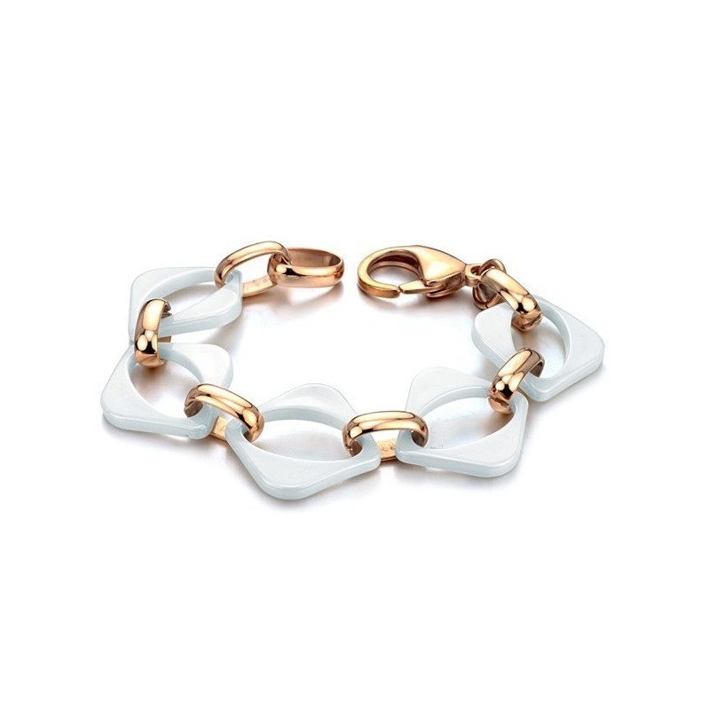 Bracciale In Ceramica Di Tungsteno Bianco Di Alta Qualità Bracciale In Ceramica Di Tungsteno Bianco Di Alta Qualità