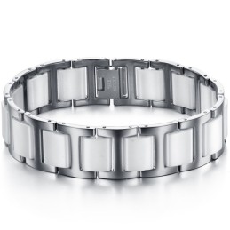 Bracciale In Ceramica Di Tungsteno Da Uomo Di Qualità Queen Of