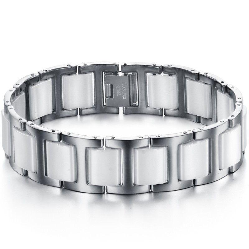 Bracciale In Ceramica Di Tungsteno Da Uomo Di Qualità Queen Of Bracciale In Ceramica Di Tungsteno Da Uomo Di Qualità Queen Of