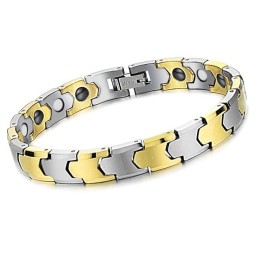 Bracciale In Ceramica Di Tungsteno E Magnetite Di Alta Qualità Per La Salute