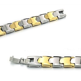 Bracciale In Ceramica Di Tungsteno E Magnetite Di Alta Qualità Per La Salute