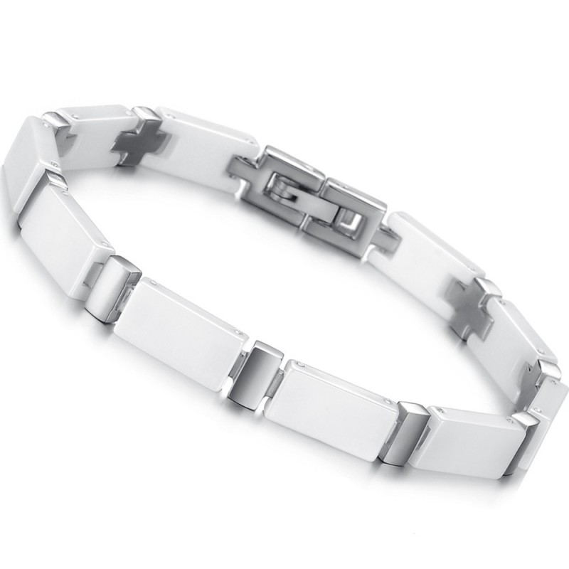 Bracciale In Ceramica Di Tungsteno Bianco Con Qualità E Quantità Garantite Bracciale In Ceramica Di Tungsteno Bianco Con Qualità E Quantità Garantite
