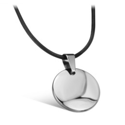 Collana In Ceramica Di Tungsteno Rotonda Di Alta Qualità