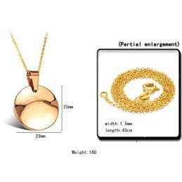 Collana In Ceramica Di Tungsteno Da Donna Di Qualità Superiore