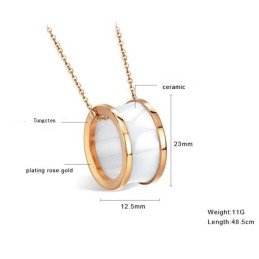 Collana In Ceramica Di Tungsteno Con Qualità E Quantità Garantite