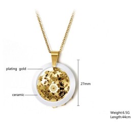Ampia Varietà Di Collana In Ceramica Di Tungsteno Femminile