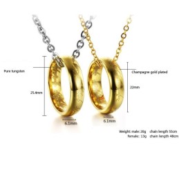 Collana In Ceramica Di Tungsteno Resistente All'Uso