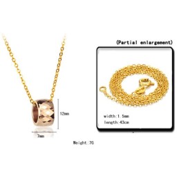 Collana In Ceramica Di Tungsteno Femminile Di Qualità Stabile