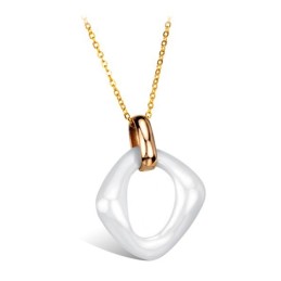 Collana In Ceramica Di Tungsteno Femminile Durevole Nell'Uso