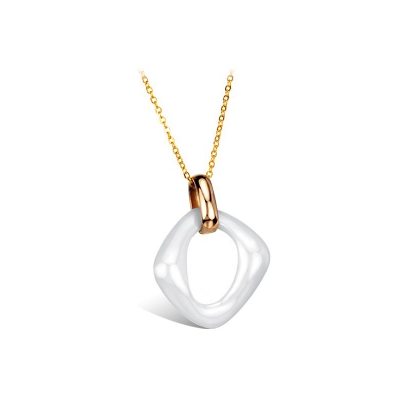 Collana In Ceramica Di Tungsteno Femminile Durevole Nell'Uso Collana In Ceramica Di Tungsteno Femminile Durevole Nell'Uso