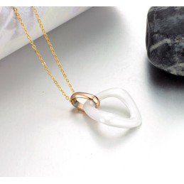 Collana In Ceramica Di Tungsteno Femminile Durevole Nell'Uso