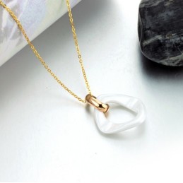 Collana In Ceramica Di Tungsteno Femminile Durevole Nell'Uso