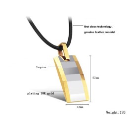 Collana In Ceramica Di Tungsteno Da Donna Di Alta Qualità