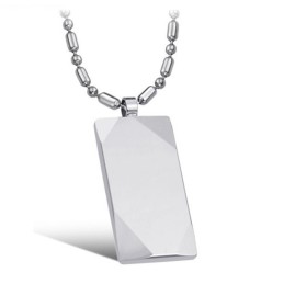 Collana In Ceramica Di Tungsteno Maschile Venduta Bene In Tutto Il Mondo