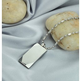 Collana In Ceramica Di Tungsteno Maschile Venduta Bene In Tutto Il Mondo