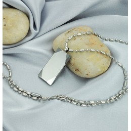 Collana In Ceramica Di Tungsteno Maschile Venduta Bene In Tutto Il Mondo