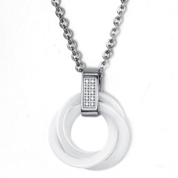 Collana In Ceramica Di Tungsteno Bianco Con Qualità E Quantità Garantite