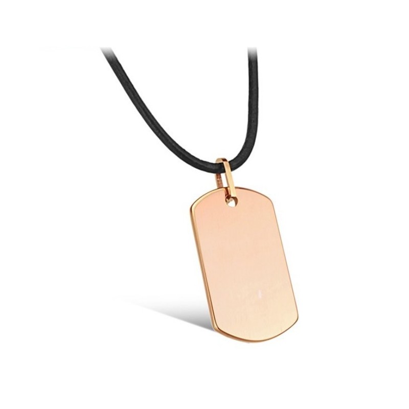 Collana In Ceramica Di Tungsteno Di Forma Quadrata Da Donna, Completa Nelle Specifiche Collana In Ceramica Di Tungsteno Di Forma Quadrata Da Donna, Completa Nelle Specifiche