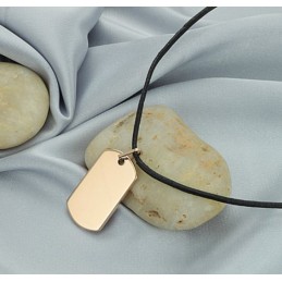 Collana In Ceramica Di Tungsteno Di Forma Quadrata Da Donna, Completa Nelle Specifiche