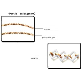 Collana In Ceramica Di Tungsteno Dalle Prestazioni Affidabili