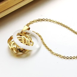 Collana In Ceramica Di Tungsteno Femminile Di Qualità Stabile