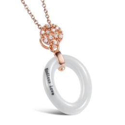 Ampia Varietà Di Collana In Ceramica Di Tungsteno Femminile