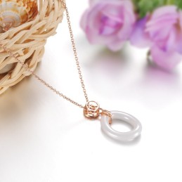 Ampia Varietà Di Collana In Ceramica Di Tungsteno Femminile