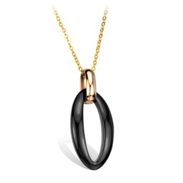 Collana In Ceramica Di Tungsteno Da Donna Facile Da Usare