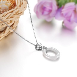 Collana In Ceramica Di Tungsteno Concisa Da Donna, The King Of Quantity