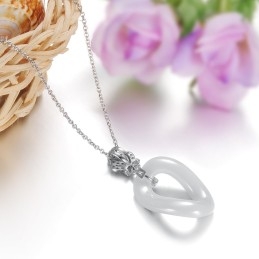 Collana In Ceramica Di Tungsteno Con Carattere O Femminile Di Alta Qualità