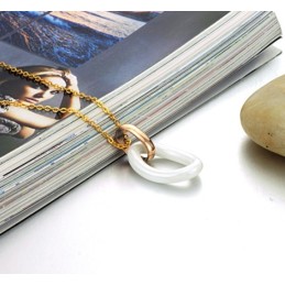 Collana In Ceramica Di Tungsteno Femminile Di Qualità Stabile