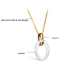 Collana In Ceramica Di Tungsteno Femminile Di Qualità Stabile