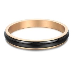 Bracciale In Ceramica Di Tungsteno Nero Di Alta Qualità