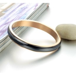 Bracciale In Ceramica Di Tungsteno Nero Di Alta Qualità