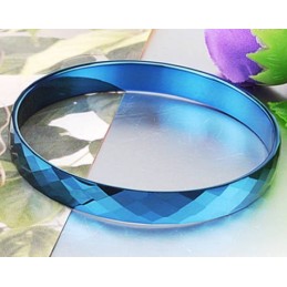 Bracciale In Ceramica Di Tungsteno Blu Di Qualità Stabile