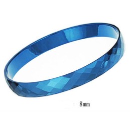 Bracciale In Ceramica Di Tungsteno Blu Di Qualità Stabile