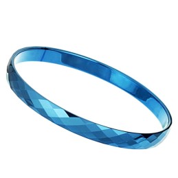 Bracciale In Ceramica Di Tungsteno Blu Con Qualità E Quantità Garantite