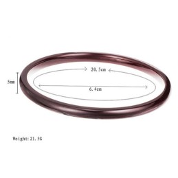 Ampia Varietà Di Bracciale In Ceramica Di Tungsteno Marrone Da Donna