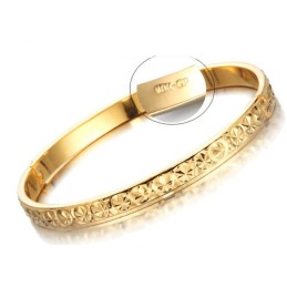 Bracciale Da Donna Placcato Oro 18 Carati, Di Fama Mondiale