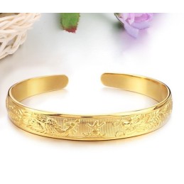 Bracciale Da Donna Di Alta Qualità Placcato Oro 18 Carati