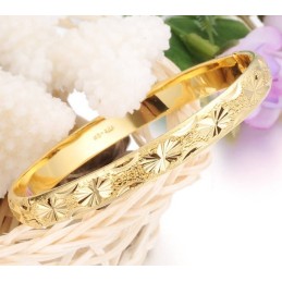 Bracciale Elegante Da Donna Di Alta Qualità Placcato Oro 18 Carati