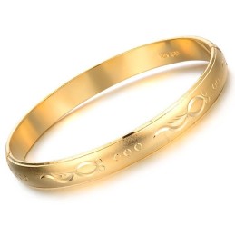 Bracciale Da Donna Di Alta Qualità Placcato Oro 18 Carati