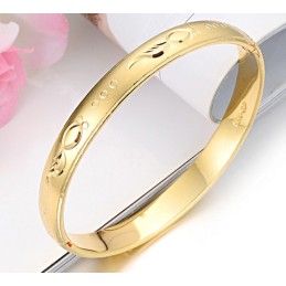 Bracciale Da Donna Di Alta Qualità Placcato Oro 18 Carati