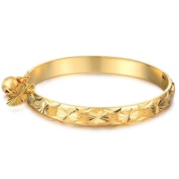 Bracciale Retrò Da Donna Di Qualità Stabile, Placcato Oro 18 Carati