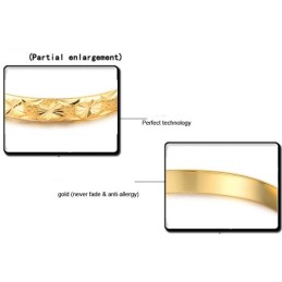 Bracciale Retrò Da Donna Di Qualità Stabile, Placcato Oro 18 Carati