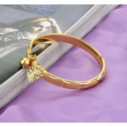 Bracciale Retrò Da Donna Di Qualità Stabile, Placcato Oro 18 Carati