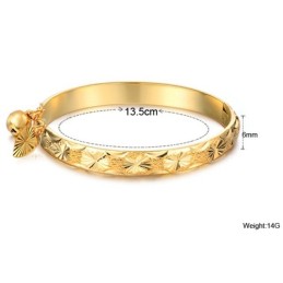 Bracciale Retrò Da Donna Di Qualità Stabile, Placcato Oro 18 Carati